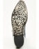 Image #7 - El Dorado Women's Holly Exotic Caiman Tall Western Boots - Snip Toe, Blue, hi-res