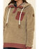 Image #3 - Wanakome Women's Fay Snap Neck Sherpa Hooded Pullover, Tan, hi-res