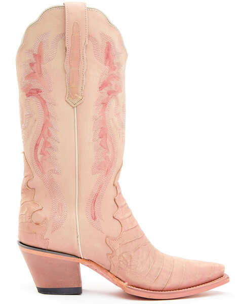 Image #2 - Dan Post Women's Dusty Rose Western Boots - Snip Toe, , hi-res