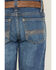Image #4 - Wrangler 20X Boys' Dark Wash Slim Bootcut Stretch Denim Jeans, Dark Wash, hi-res