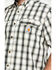 Image #4 - Carhartt Men's Plaid Print Rugged Flex Rigby Short Sleeve Work Shirt, Grey, hi-res