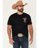 Image #2 - Riot Society Men's Hell on Wheels Short Sleeve Graphic T-Shirt, Black, hi-res