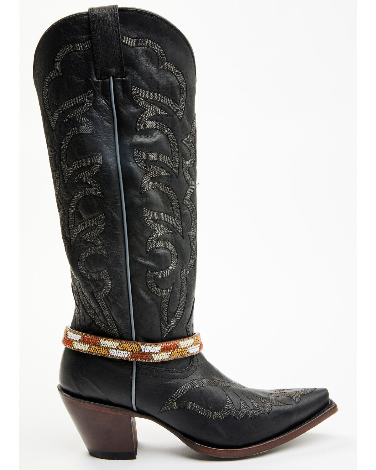 Image #2 - Boot Barn Women's Rhinestone Studded Strap Boot Jewelry, Brown, hi-res