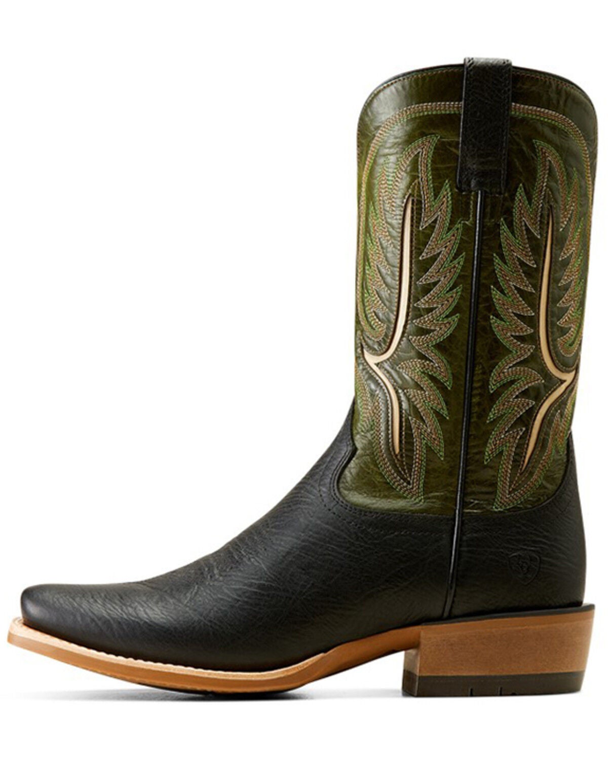 Image #2 - Ariat Men's Stadtler Performance Western Boots - Square Toe, Black, hi-res