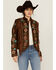 Image #1 - Scully Women's Floral Beaded Leather Jacket, , hi-res
