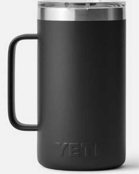 Image #2 - Yeti Rambler® 24oz Mug with MagSlider™ Lid , Black, hi-res