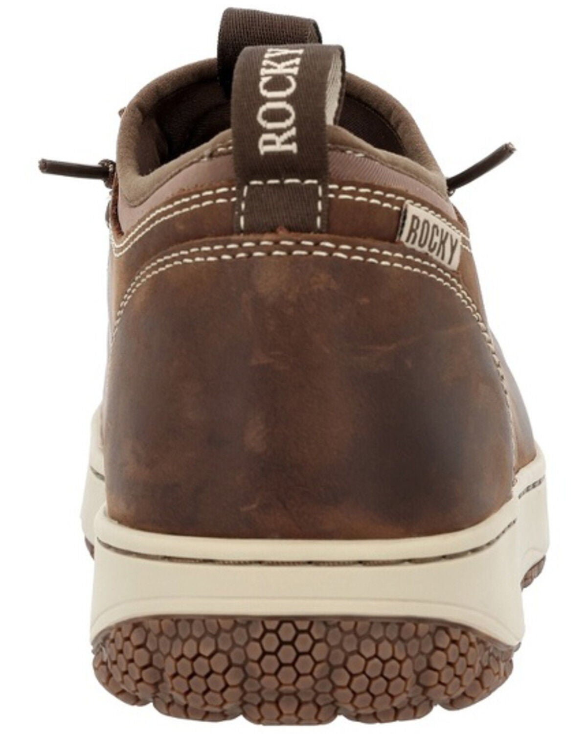 Image #4 - Rocky Men's Dry Strike SRX Outdoor Moc Shoe - Composite Toe, Dark Brown, hi-res