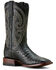 Image #1 - Ariat Men's Classic Callen Exotic Caiman Western Boots - Broad Square Toe, Black, hi-res