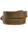 Image #2 - Ariat Men's Aged Bark Basic Leather Belt, Aged Bark, hi-res