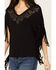 Image #3 - Idyllwind Women's Milner Fringe Short Sleeve Studded Shirt, Black, hi-res