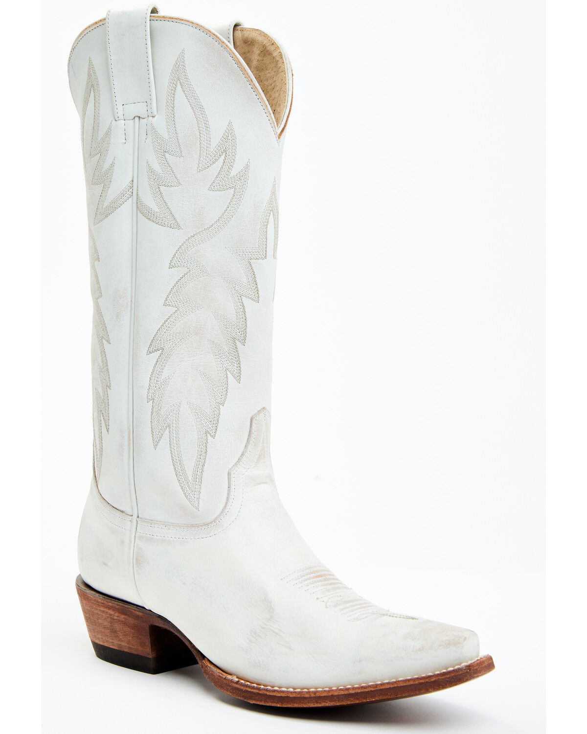 Image #1 - Idyllwind Women's Wheeler Warm Western Boot - Snip Toe, White, hi-res