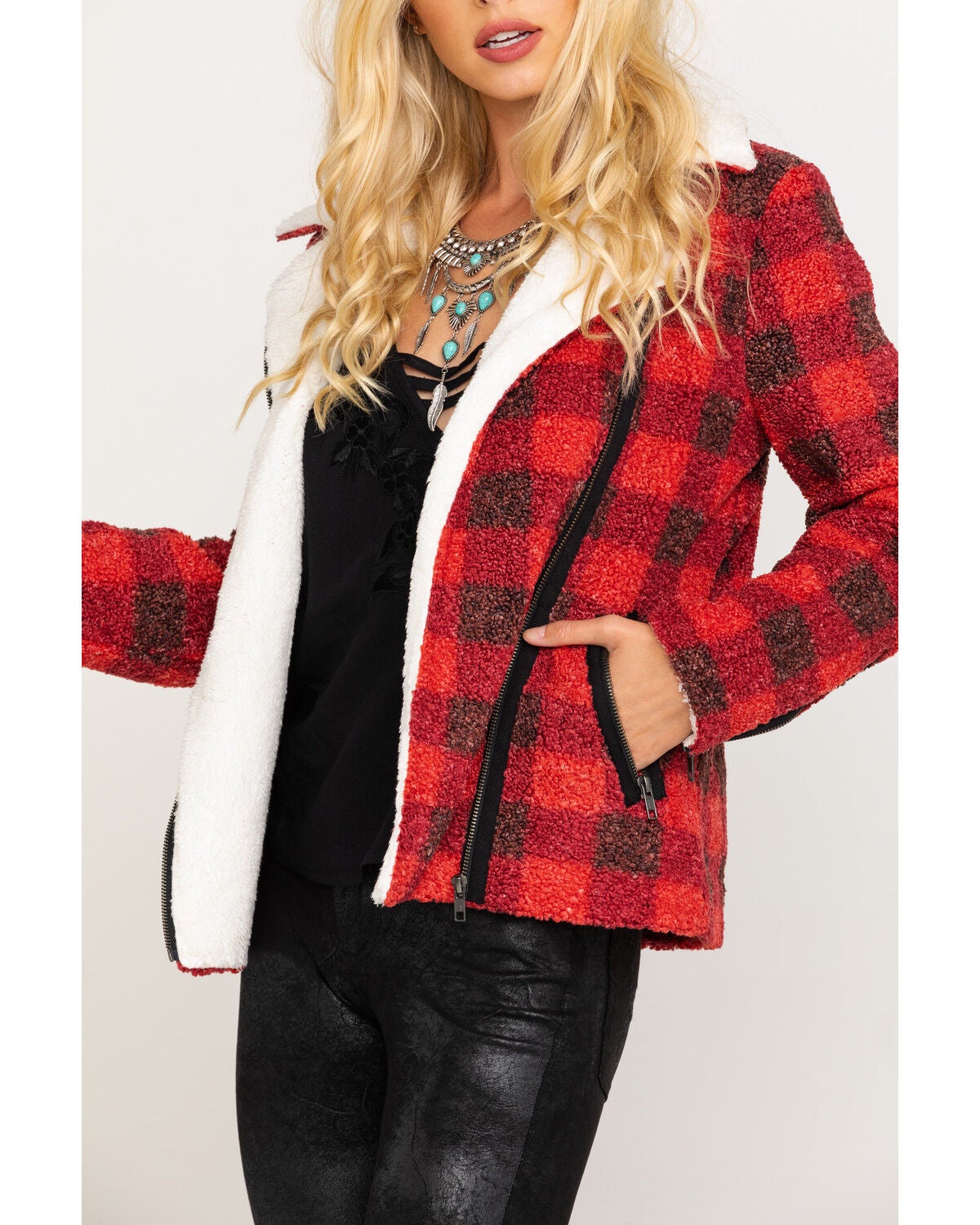 sherpa lumber jacket