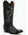 Image #1 - Corral Women's Inlay Western Boots - Snip Toe, Black/grey, hi-res