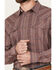 Image #3 - Cody James Men's Mountain Plaid Print Long Sleeve Snap Western Shirt, Turquoise, hi-res