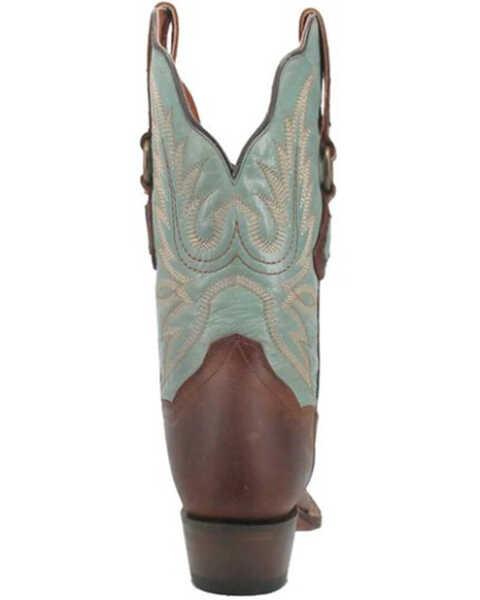 Image #5 - Dan Post Women's Tamra Western Boots - Square Toe , Brown, hi-res