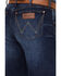 Image #4 - Wrangler Retro Men's Arvada Dark Wash Stretch Relaxed Bootcut Jeans, Dark Wash, hi-res