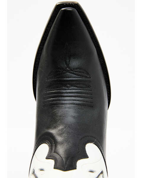 Image #6 - Idyllwind Women's Rosey Black Western Boots - Snip Toe, Black/white, hi-res