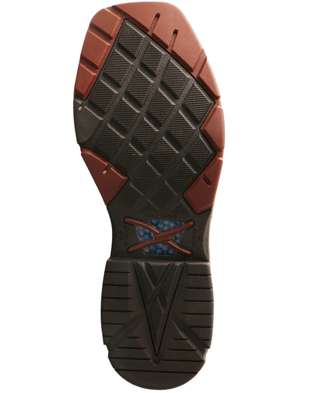 Image #6 - Twisted X Men's Brown CellStretch Western Work Boots - Alloy Toe, Brown, hi-res