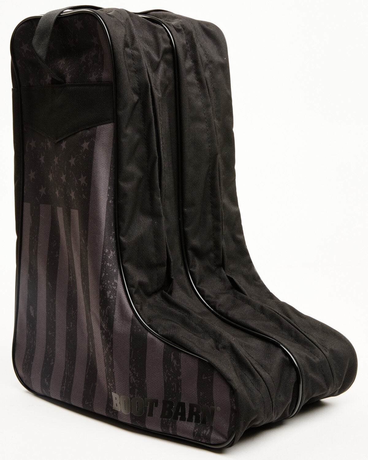 Boot Barn American Flag Boot Bag, Black, hi-res