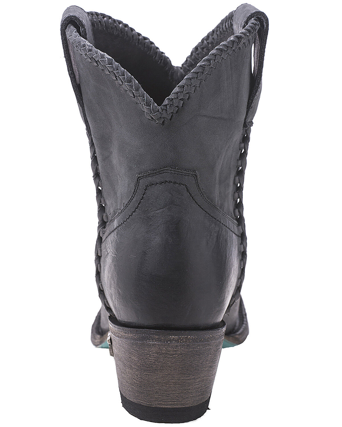 Plain black booties clearance