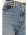 Image #2 - Levi's Women's Light Wash High Rise Slim Stretch Bell Jeans , Light Wash, hi-res