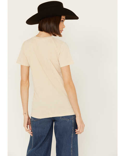 Image #4 - Changes Women's OG Coors Cowboy Short Sleeve Graphic Tee, Cream, hi-res