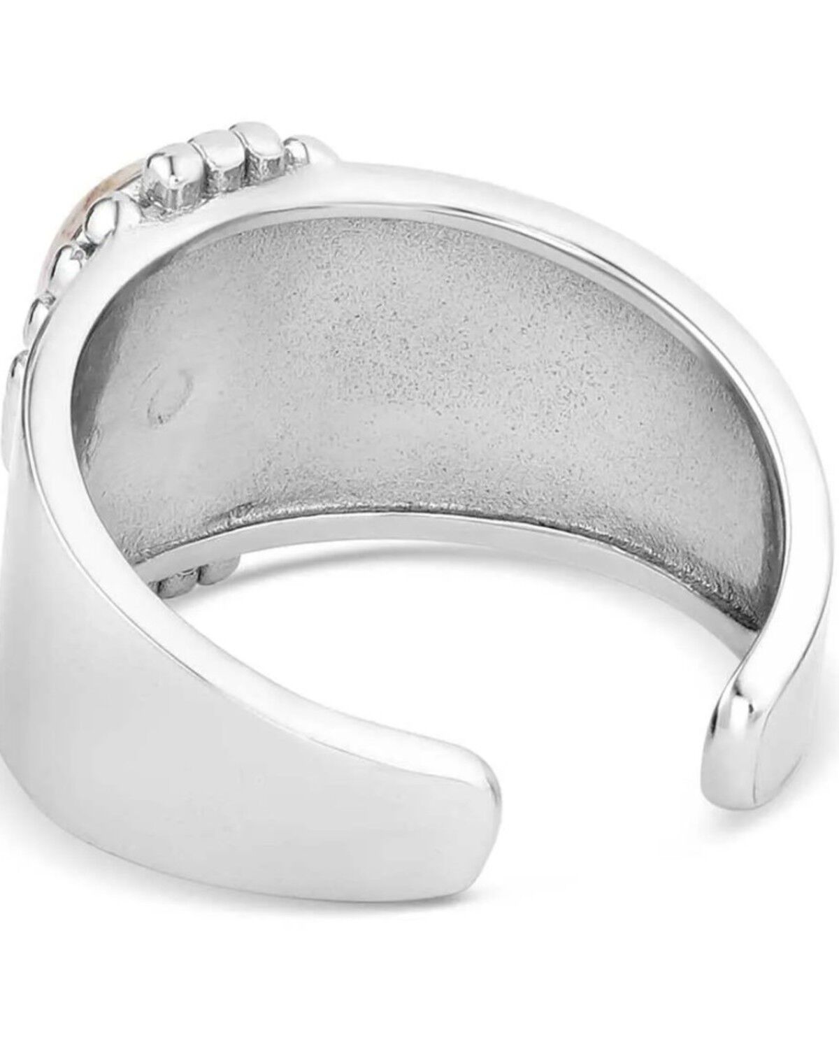 Image #2 - Montana Silversmiths Women's Heavenly Panorama Open Ring, Silver, hi-res