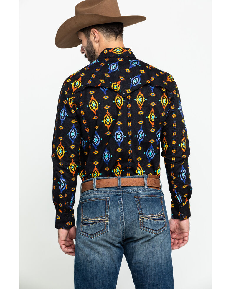 Dale Brisby Men S Aztec Poplin Print Long Sleeve Western Shirt Sheplers