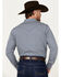 Image #4 - Cody James Men's Reride Geo Print Long Sleeve Snap Western Shirt - Tall , Navy, hi-res