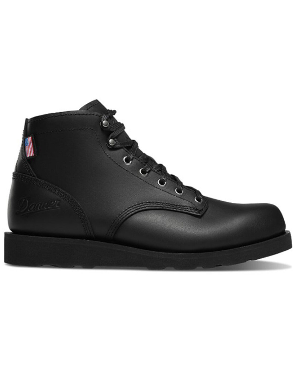 Image #2 - Danner Women's 6" Douglas GTX Waterpoof Work Boots - Soft Toe, Black, hi-res