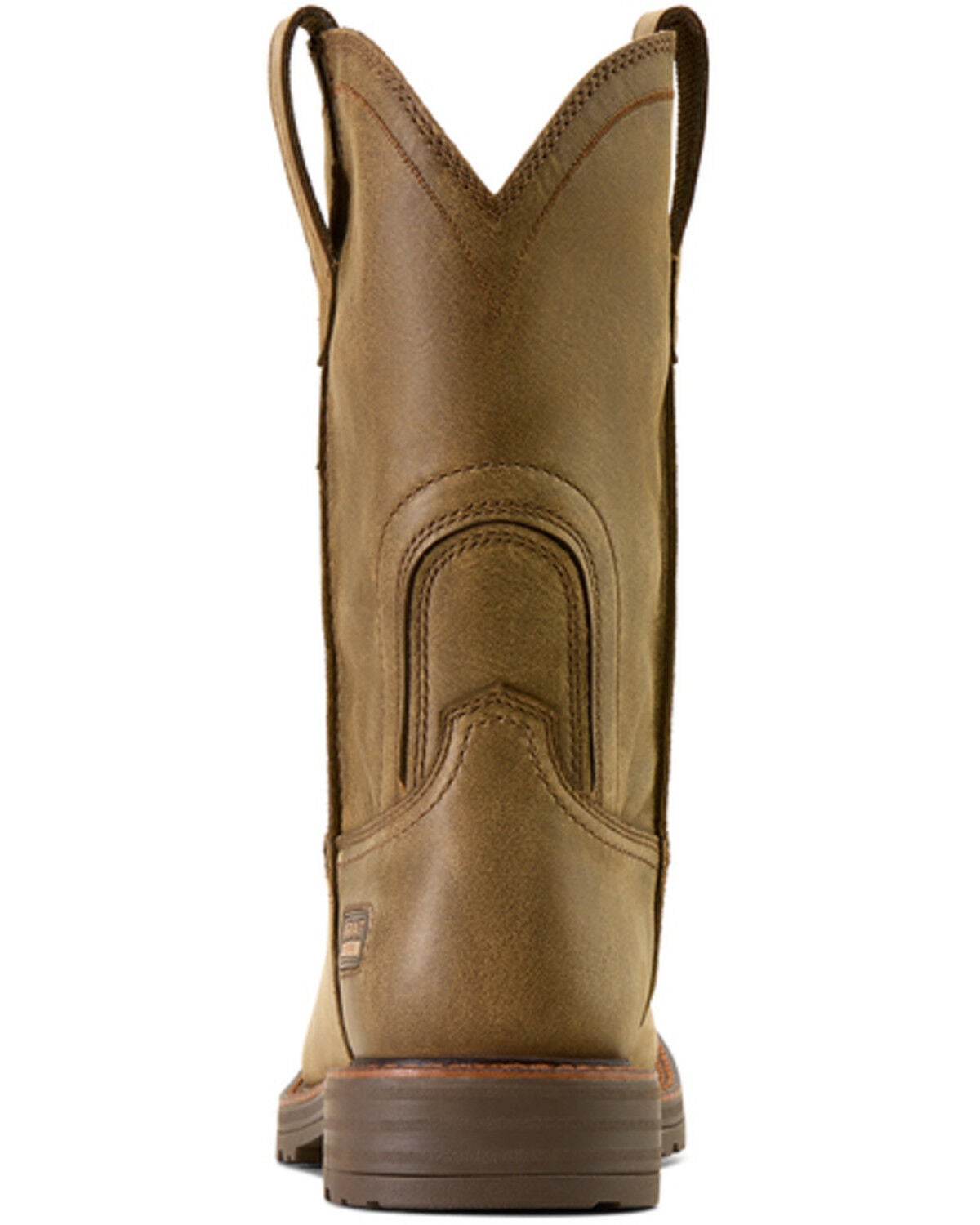 Image #3 - Ariat Men's Activator Pull-On Work Boots - Soft Toe, Brown, hi-res