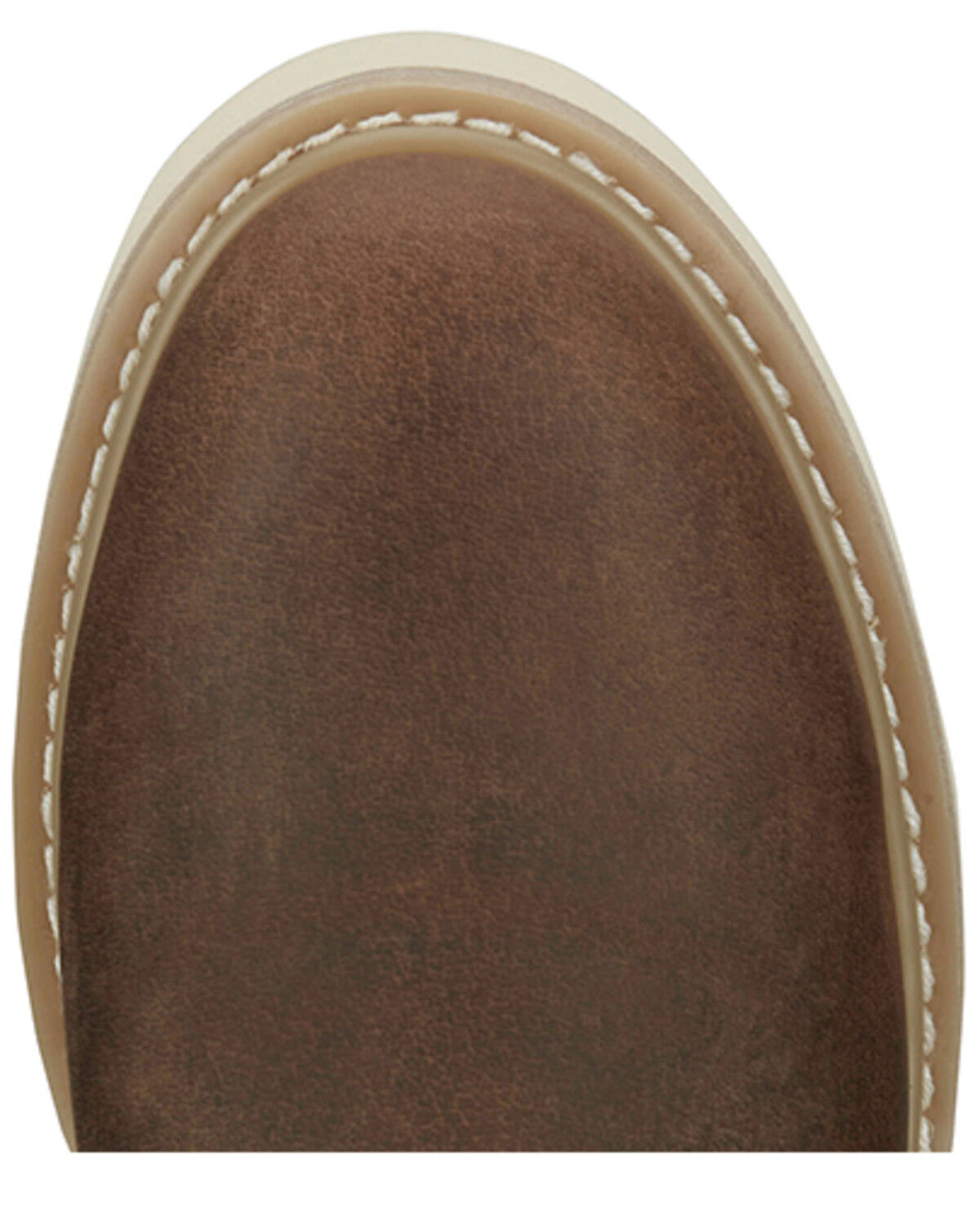 Image #6 - Justin Men's Ram Pull-On Work Boots - Soft Toe, Brown, hi-res