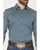 Image #3 - Cody James Men's Bourbon Geo Print Long Sleeve Button-Down Stretch Western Shirt - Tall, Navy, hi-res
