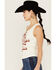 Image #2 - Idyllwind Women's Fahari Lace-Up Front Top , Ivory, hi-res