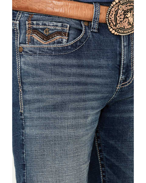 Image #2 - Cody James Men's Sundance Dark Wash Slim Straight Stretch Denim Jeans, Medium Wash, hi-res