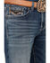 Image #2 - Cody James Men's Sundance Dark Wash Slim Straight Stretch Denim Jeans, Medium Wash, hi-res