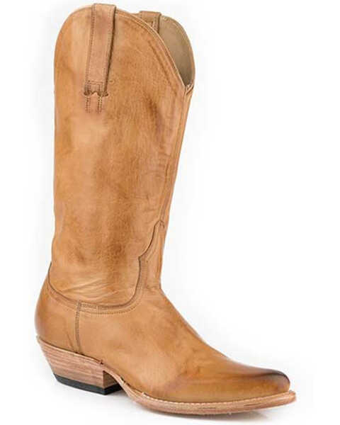 Image #1 - Stetson Women's Emory Western Boots - Pointed Toe, Brown, hi-res