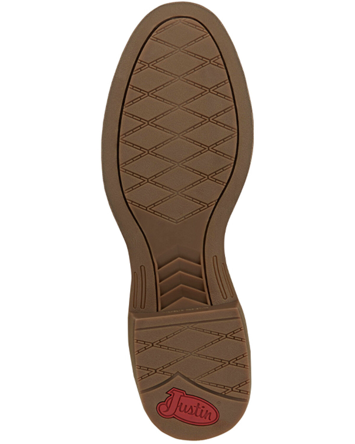 Image #7 - Justin Women's Stampede Western Boots - Round Toe, Brown, hi-res