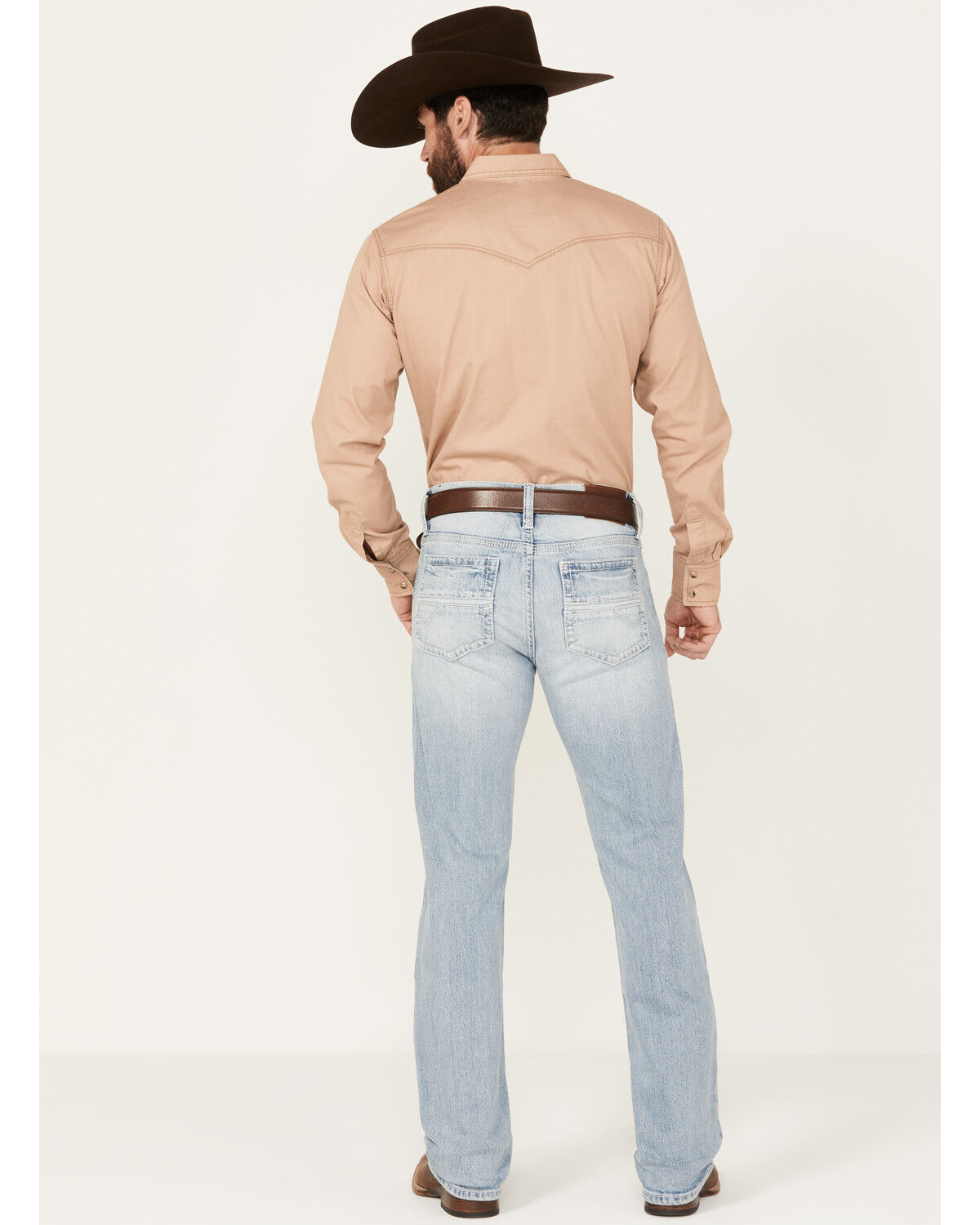 Image #3 - RANK 45® Men's Ambush Slim Straight Stretch Denim Jeans, Light Wash, hi-res