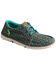 Image #1 - Twisted X Women's Zero-X™ Casual Shoes - Moc Toe, Turquoise, hi-res