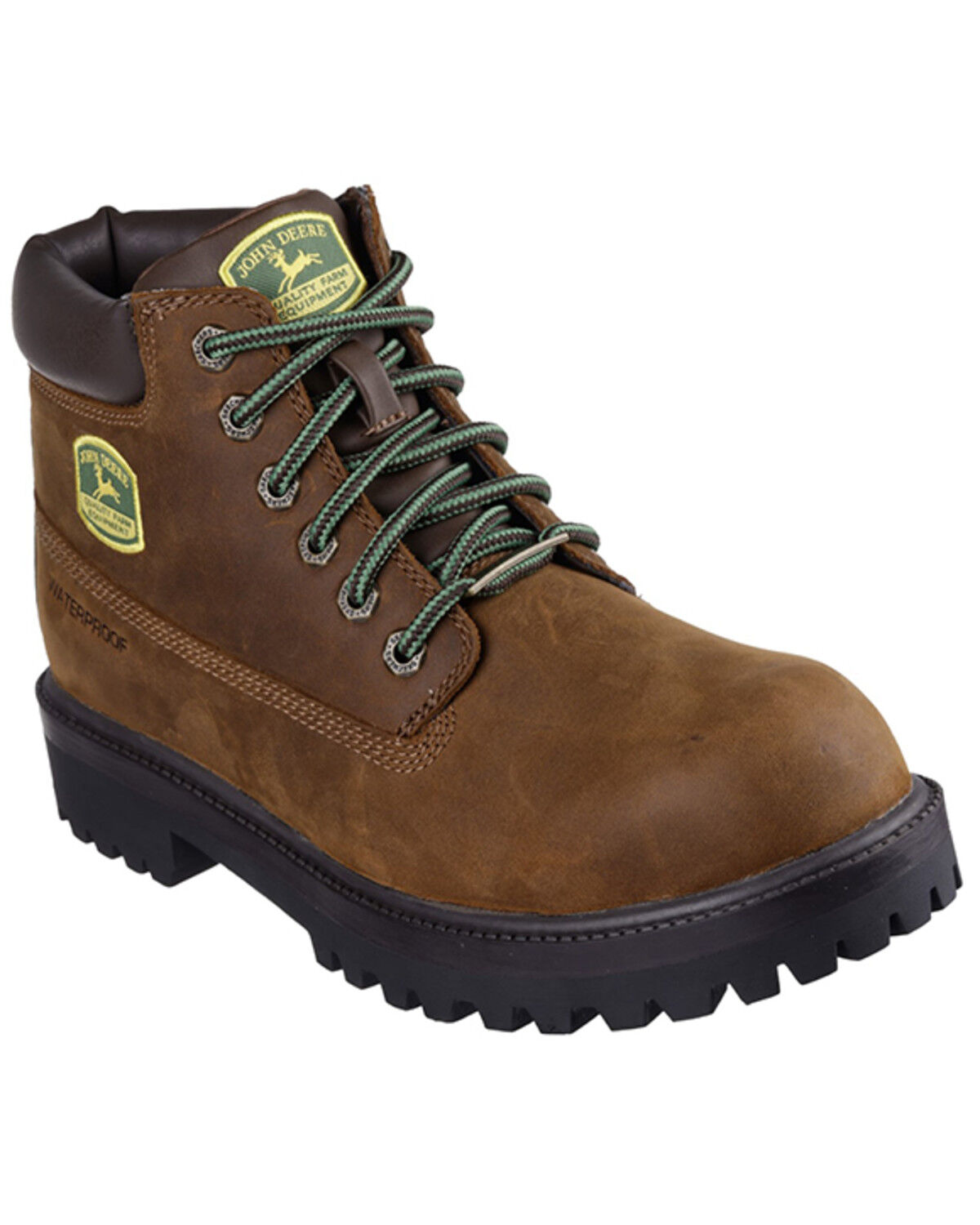 Image #1 - Skechers X John Deere Men's Sergeants Dozer Boots - Round Toe, Brown, hi-res