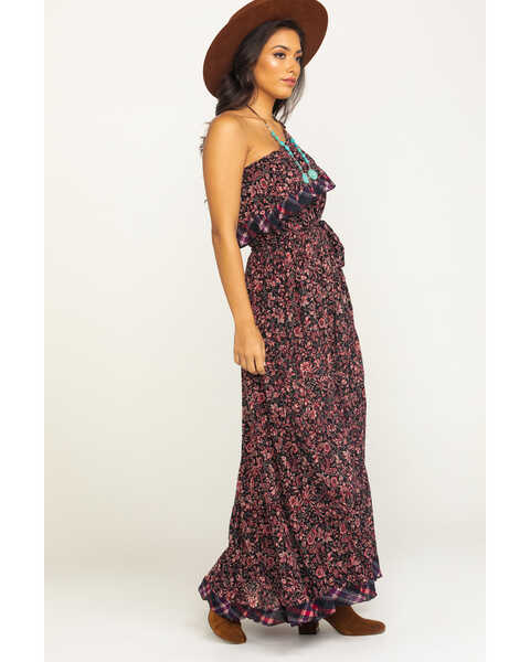 Image #6 - Free People Women's What About Love Maxi Dress, Black, hi-res