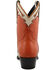 Image #5 - Black Star Women's Cell-Sole Leather Western Booties - Snip Toe, Red, hi-res