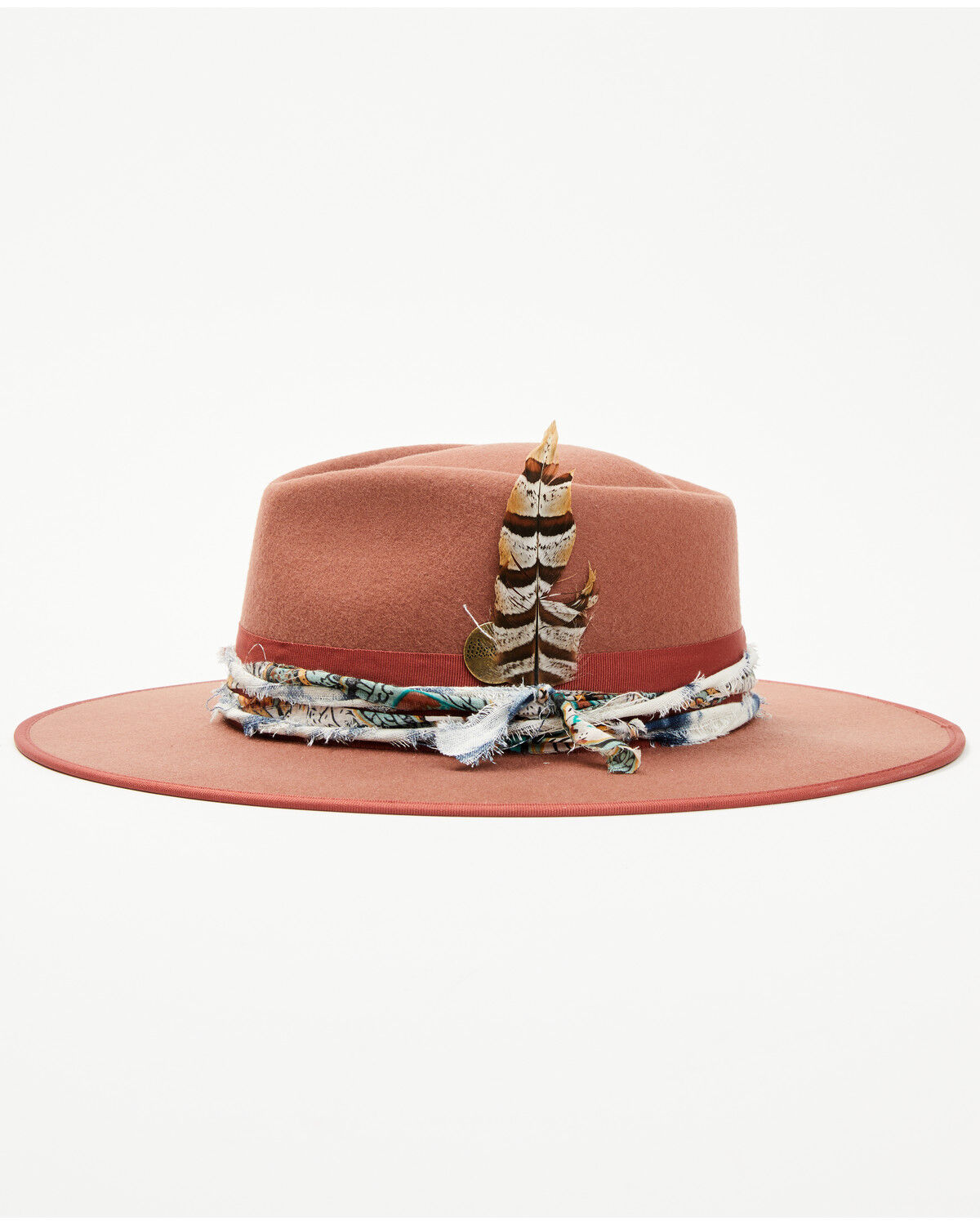 Image #3 - Wrangler Women's Arrow Crown Western Fashion Hat, Brown, hi-res