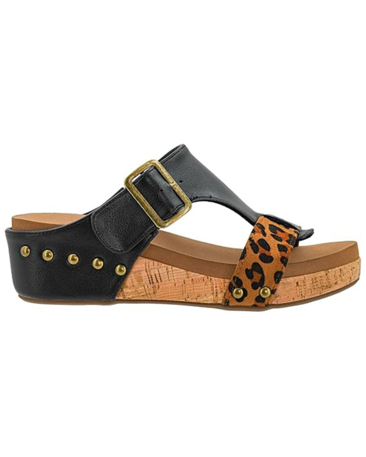 Image #2 - Corkys Women's Top Secret Sandals, Leopard, hi-res