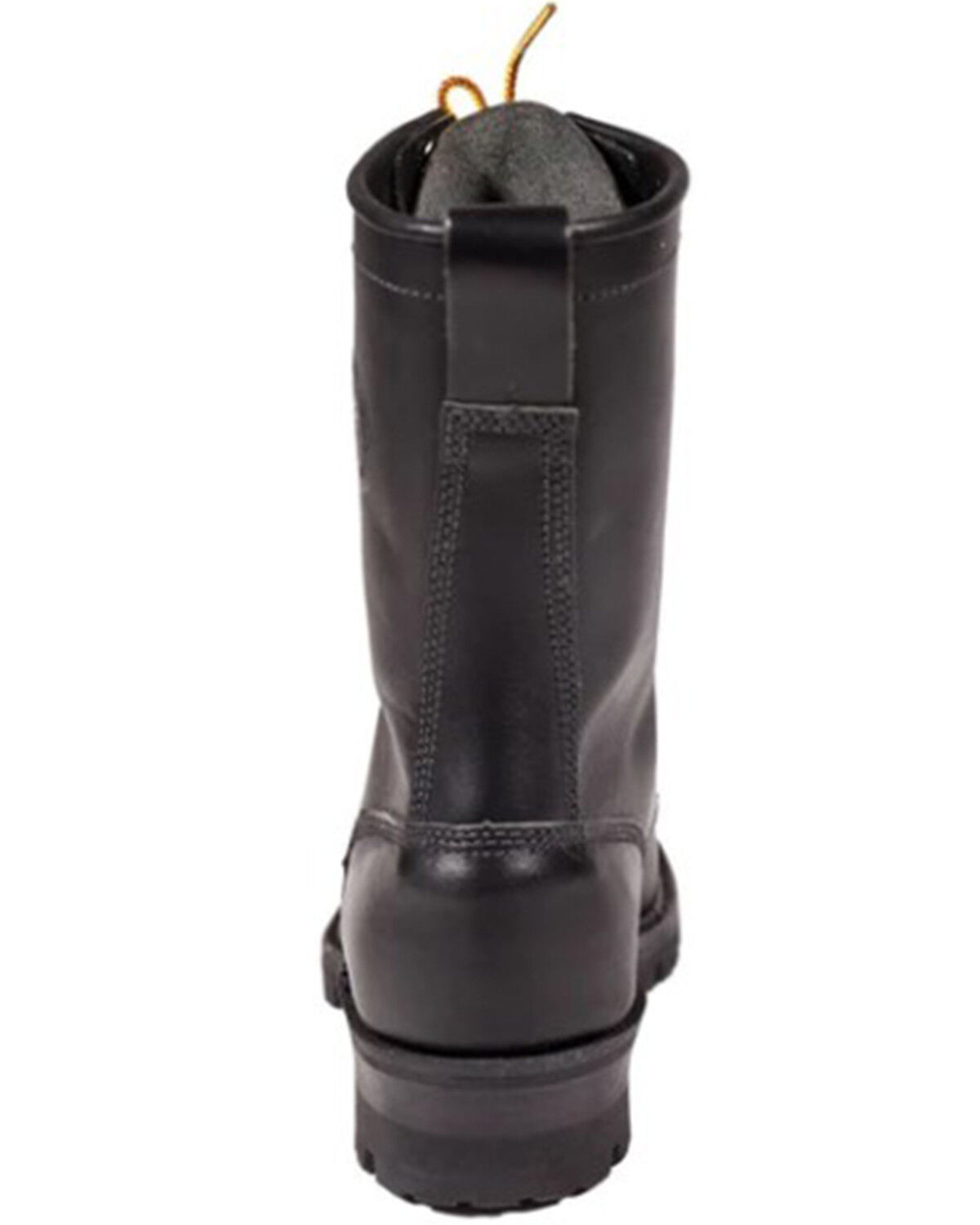 Image #3 - White's Boots Men's Line Scout 10" Lace-Up Work Boots - Round Toe, Black, hi-res