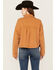 Image #4 - White Crow Women's Washed Knit Cropped Shacket, Rust Copper, hi-res