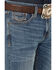 Image #2 - Cody James Men's Light A Shuck Medium Wash Relaxed Bootcut Stretch Denim Jeans, , hi-res