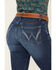 Image #4 - Wrangler Women's Q-Baby Dark Wash Mid Rise Bootcut Ultimate Riding Jeans , Dark Wash, hi-res