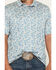 Image #3 - Ariat Men's Charger 2.0 Short Sleeve Button-Down Performance Polo, Heather Grey, hi-res